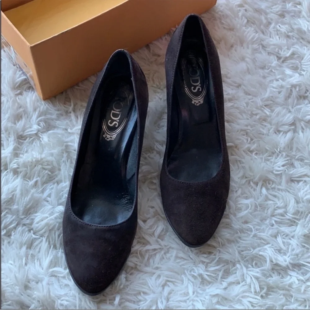 Tod’s Leather‎ Wedges